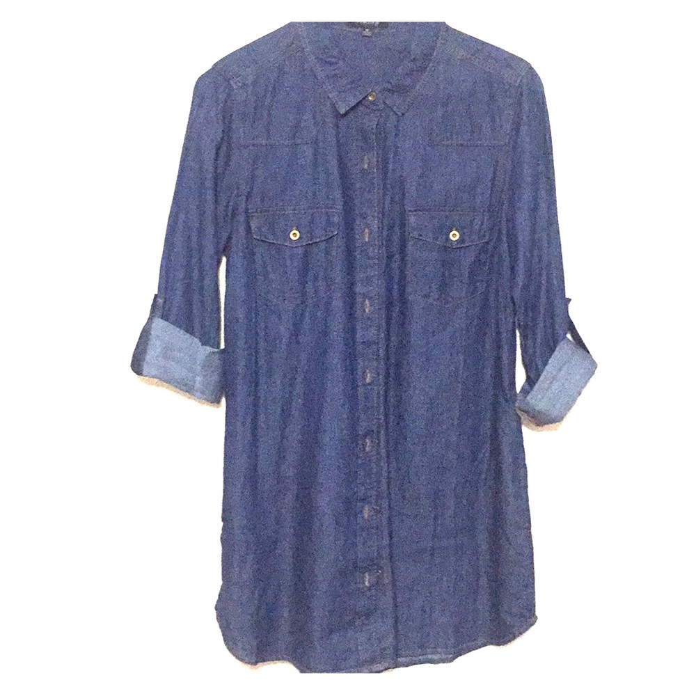 Denim Dress Size medium!
